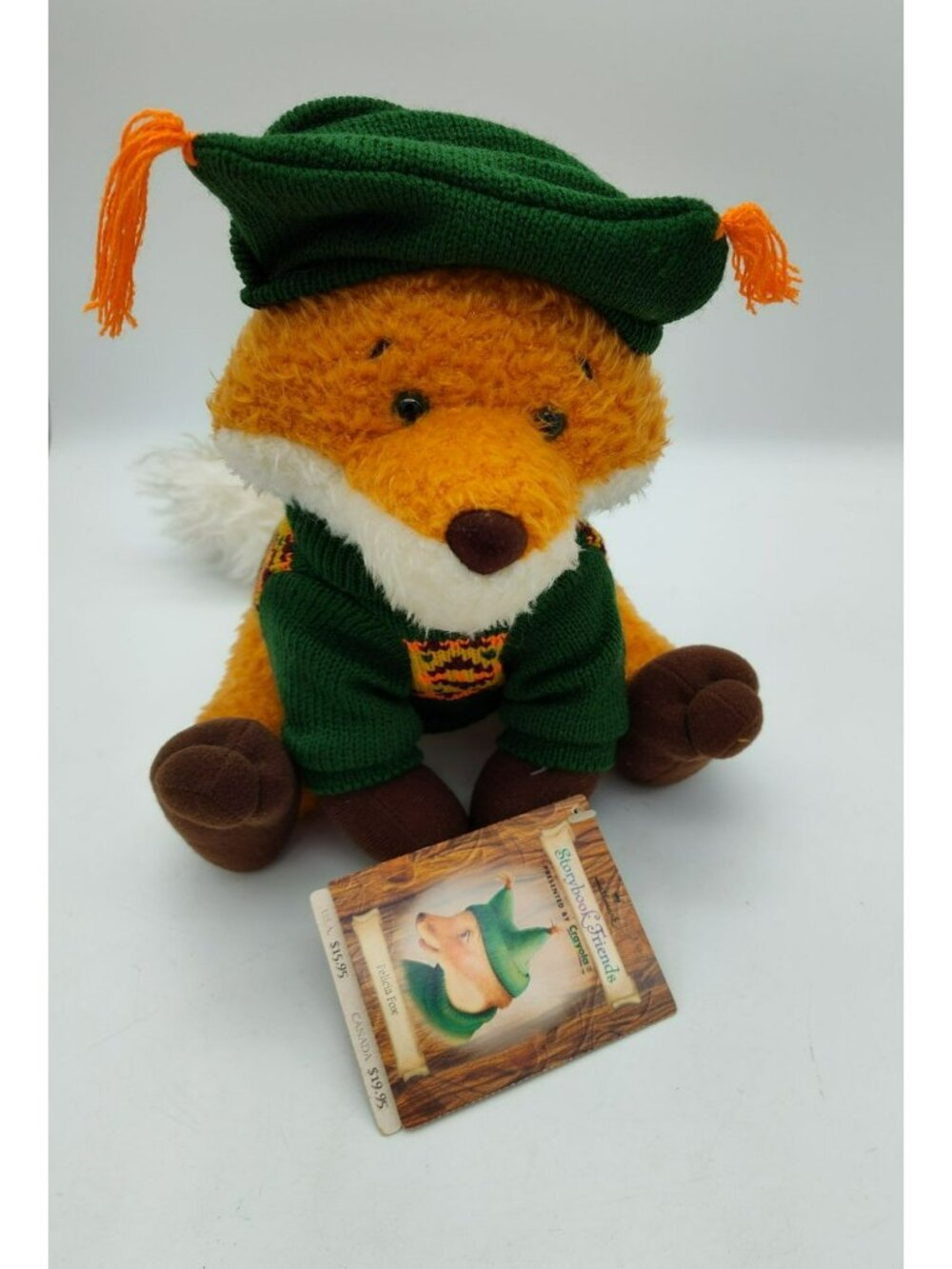 Vintage Hallmark Storybook Friends Felicia Fox Plush, Crayola APL2883 Woodland
